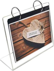 img 4 attached to 🖼️ Leoyoubei 4x6 Vertical Acrylic Photography Frame