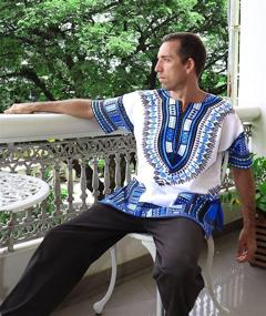 img 2 attached to 🌿 RaanPahMuang Unisex African Dashiki Variety Men's Sleep & Lounge Clothing: Ultimate Comfort and Style