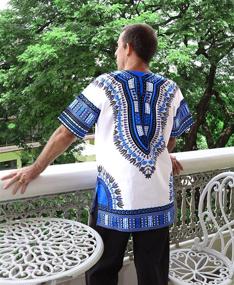 img 1 attached to 🌿 RaanPahMuang Unisex African Dashiki Variety Men's Sleep & Lounge Clothing: Ultimate Comfort and Style