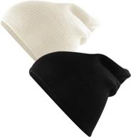 trendy unisex beanie for cold weather - american trends boys' accessories logo