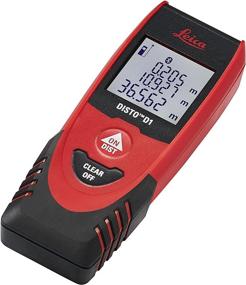 img 1 attached to 📏 Leica DISTO D1 Laser Distance Measure with Bluetooth 4.0, Black/Red - Measure up to 120ft