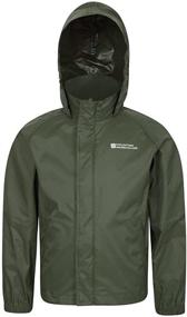 img 1 attached to Mountain Warehouse Jacket Waterproof Childrens Boys' Clothing in Jackets & Coats