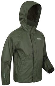 img 3 attached to Mountain Warehouse Jacket Waterproof Childrens Boys' Clothing in Jackets & Coats