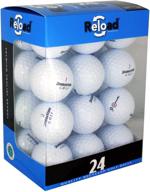 🏌️ reload recycled golf balls (24-pack): premium bridgestone golf balls, white logo