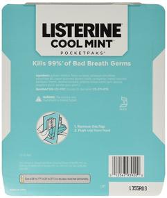 img 2 attached to 🌬️ Listerine Pocketpacks Breath Strips - 576 Count