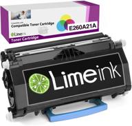 limeink compatible cartridges lexmark e460dtn logo