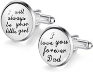 💍 elegant forever love: cufflinks bride sweet words логотип