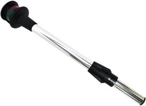 img 4 attached to 🚤 Pactrade Marine 13-1/2" Aluminum Plugin Bow Light with Red/Green Bicolor Navigation Post for Boats