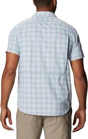 img 3 attached to Columbia Men's Seersucker Silver Ridge Short Sleeve Shirt