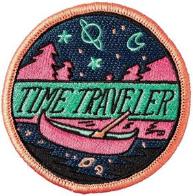 img 3 attached to 🏕️ O'Houlihans Time Traveler Patch - Hiking, Camping, Travel, Adventure Iron-on Patch