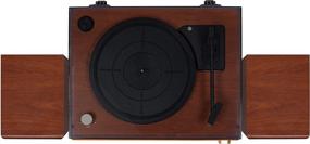 img 1 attached to 🎵 Система проигрывателя Crosley 1975T с Bluetooth, CD, AM/FM, отделкой из ореха и бесплатными колонками