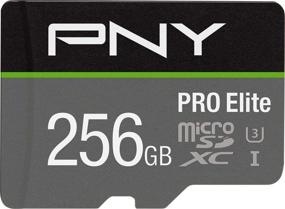 img 4 attached to High-Performance PNY 256GB PRO Elite Class 10 U3 microSDXC Flash Memory Card