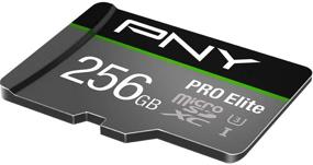 img 3 attached to High-Performance PNY 256GB PRO Elite Class 10 U3 microSDXC Flash Memory Card