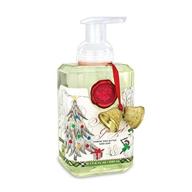 🎄 michel design works season's greetings scented foaming hand soap logo