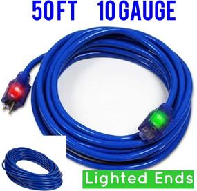 img 1 attached to 🔌 Optimized Indoor Outdoor Extension Cord