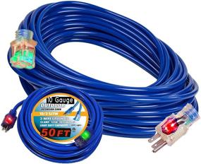 img 4 attached to 🔌 Optimized Indoor Outdoor Extension Cord