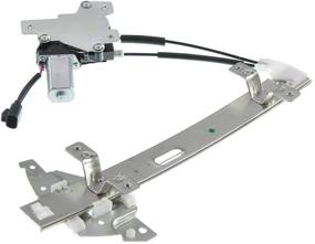 img 4 attached to 🔌 A-Premium Electric Power Window Regulator with Motor 97-03 Pontiac Grand Prix Sedan - Rear Right Passenger Side: High-Quality Replacement