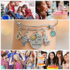 img 3 attached to Birthday Sunshine Bracelet: Delightful Jewelry for Daughters and Granddaughters