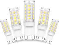 💡 ziomitus no flicker dimmable g9 led bulbs - daylight 6000k, efficient halogen replacements (20w-30w) логотип