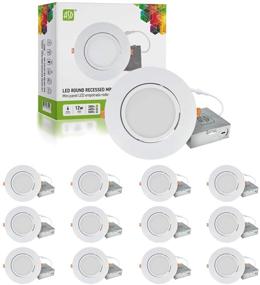 img 4 attached to 💡 Adjustable Equivalent Industrial Electrical with Selectable Recessed ASD