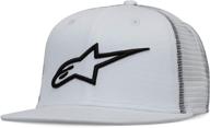 🧢 alpinestars men's corp trucker hat: style and quality combined logo