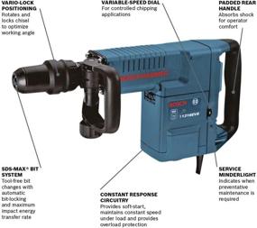 img 3 attached to Bosch 11316EVS SDS Max Demolition Hammer