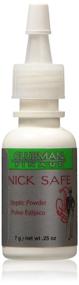 img 3 attached to 💊 Nick Safe Styptic Powder Bottle 0.25 oz for Clubmen