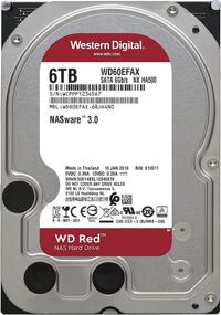 img 3 attached to Reliable Western Digital 6TB WD Red NAS Internal Hard Drive - High Capacity, Smooth Performance, and Advanced Technology