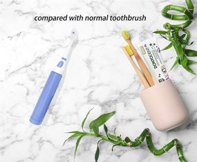 img 3 attached to 🪥 Compact Travel Toothbrush with Built-In Toothpaste – Convenient and Versatile Toothbrush for Families, Teens, and Travelers, Easy to Carry