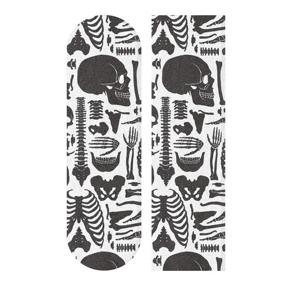 img 4 attached to Skull Skateboard Grip Tape 9&#34