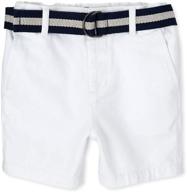 🩳 stylish desert-themed boys' belted shorts at children's place - perfect addition to their wardrobe! logo