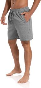 img 2 attached to Agnes Urban Athletic Running Workout Men's Clothing