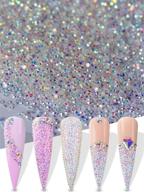 ✨ warmfits 15000pcs 1.2mm ultra mini crystals beads: sparkling nail micro beads for stunning 3d nail art decorations and diy crafts logo