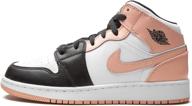 nike air jordan arctic orange white sneakers логотип