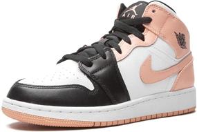 img 1 attached to Nike Air Jordan Arctic Orange White Sneakers