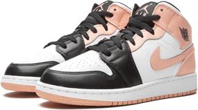 img 3 attached to Nike Air Jordan Arctic Orange White Sneakers