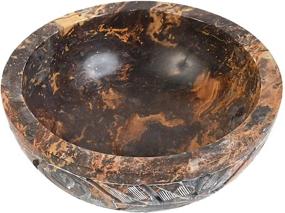 img 3 attached to 🔮 5x2 Soapstone Smudge Bowl - Multi-Purpose Incense Burner for Scrying, Wiccan Rituals, and Divination