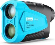 dr.meter golf rangefinder: laser range finder, 656 yards, distance measurement, flag lock vibration, speed/angle measurement, high precision +/-0.45 yard. ideal for golf & hunting. логотип