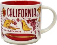 🌴 been there mug california: starbucks edition for revisiting golden state memories logo