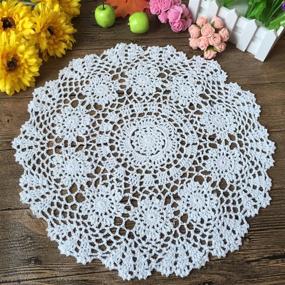 img 3 attached to 🧶 Elesa Miracle Handcrafted Crochet Placemats