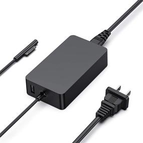 img 3 attached to Surface Pro Charger Power Supply WOSUK 44W 15V 2.58A Magnetic Replacement AC Adapter: Compatible with Microsoft Surface Pro/Go/Book/Laptop Series