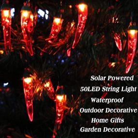 img 3 attached to BeHiller Outdoor Lights Waterproof Christmas Decorative