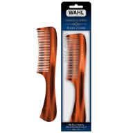 🧔 wahl beard, mustache & hair rake comb 3325 - handcrafted cellulose acetate comb for a smooth grooming experience logo