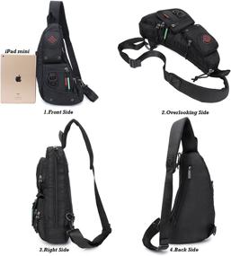img 3 attached to Backpacks Shoulder Crossbody Outdoor Walking Outdoor Recreation and Camping & Hiking