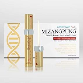 img 3 attached to 💪 Amber Lash Boost Growth Serum by MizangPung - 100% Natural Lash & Eyebrow Enhancer for Long, Luscious Lashes and Eyebrows (7ML)