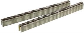 img 2 attached to 🔧 Senco L06BAB 18 Gauge Electro Galvanized Staples (10,000/box) - 1/4" Crown, 3/8" Size
