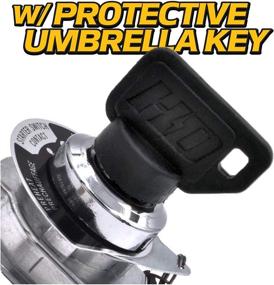 img 2 attached to 🔑 Rejuvenate Your Kubota Compact Tractor with our HD Switch Starter Ignition Key Switch: A Perfect Replacement for B4200D, B5100, B6100, B7100 and More! Includes 3 Keys and Protective Cover