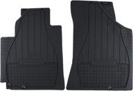 🔶 enhance your hyundai santa fe with genuine accessories: front all weather floor mat 2b014-adu00 logo