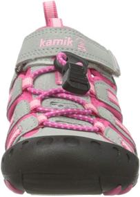 img 3 attached to Sandals for Boys: Kamik Crab Strong Blue Lightweight Shoes