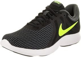 img 4 attached to 👟 Nike Revolution Running Shoes - Black Anthracite: Upgrade Your Run with Style